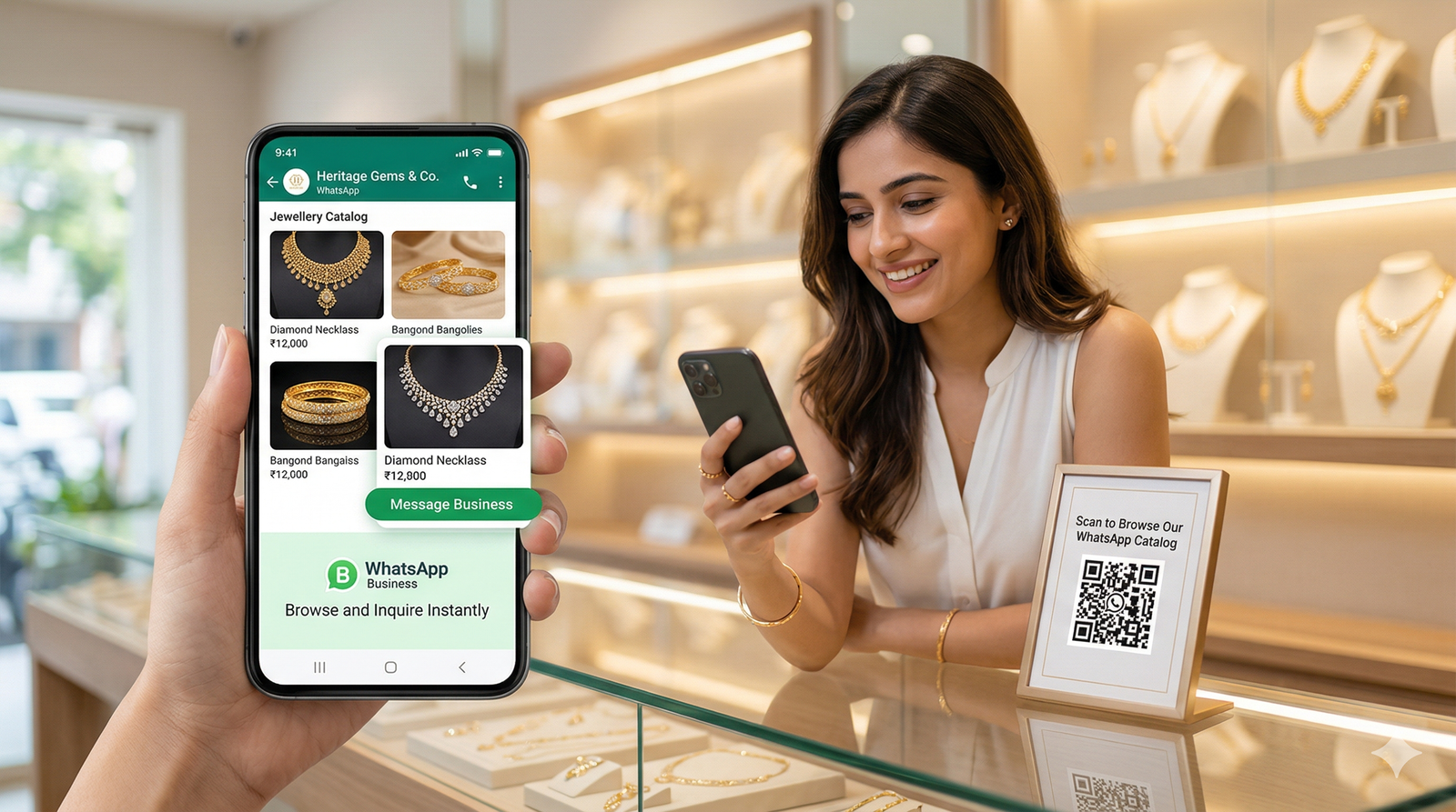 How WhatsApp Catalogs are Outshining Traditional Websites for Indian Jewellers