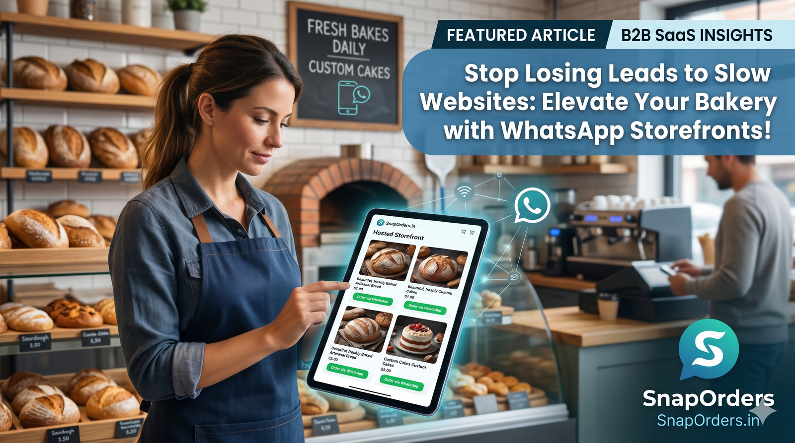 Why Your Bakery Needs a WhatsApp Storefront (Not Just a Catalog)