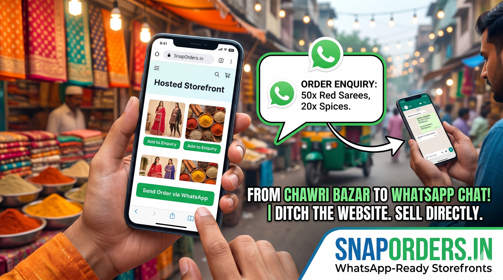 Sell on WhatsApp in Delhi: How to Launch a Hosted Storefront and Skip the Website Friction
