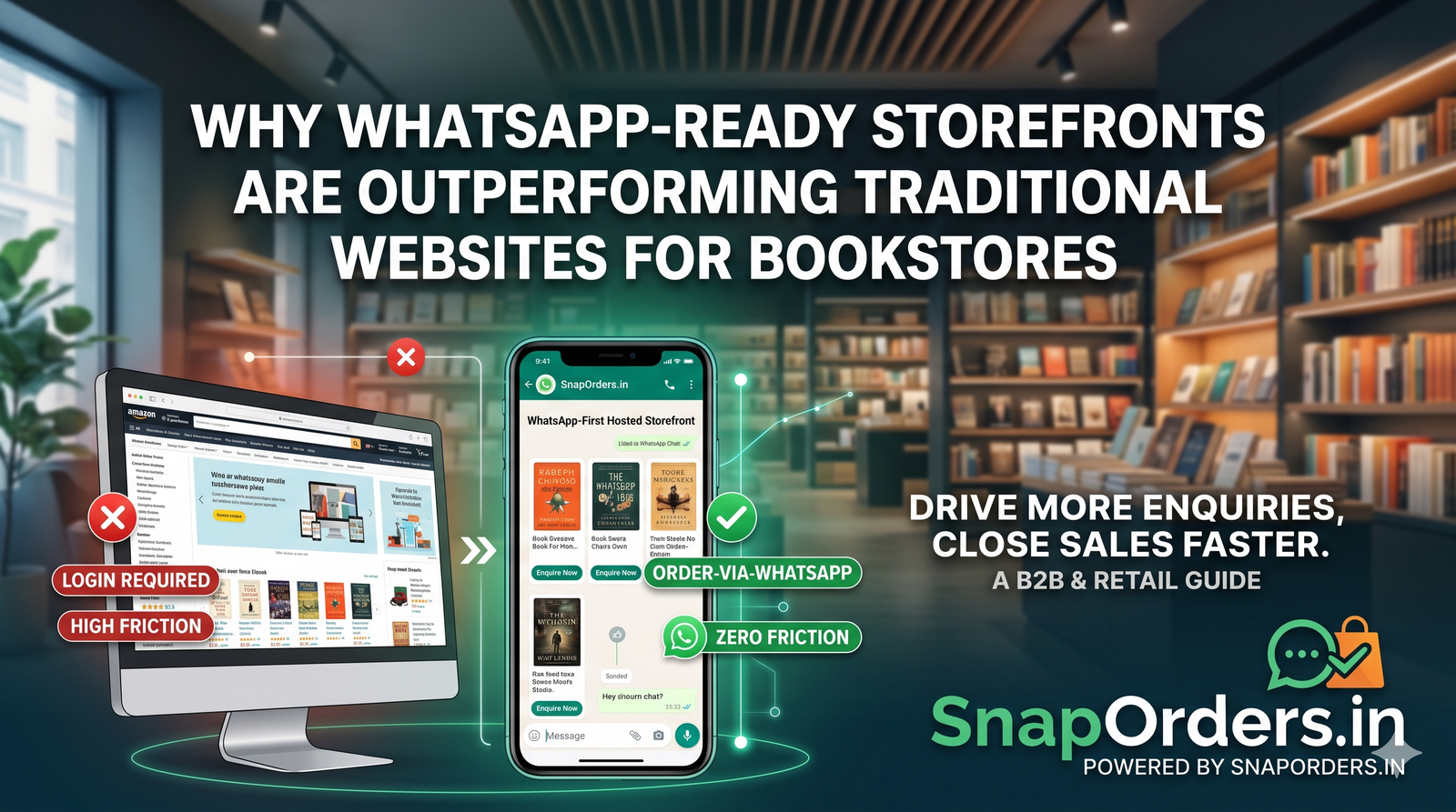Why WhatsApp-Ready Storefronts are the Future of Retail Book Sales