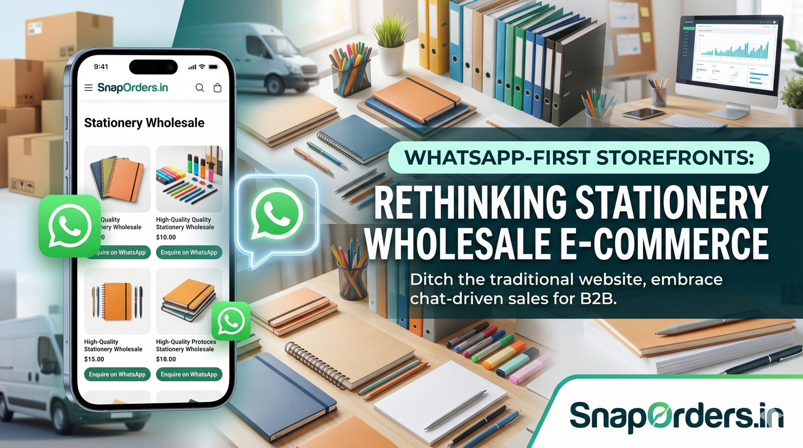 How to Scale Your Stationery Business with a WhatsApp-First Hosted Storefront