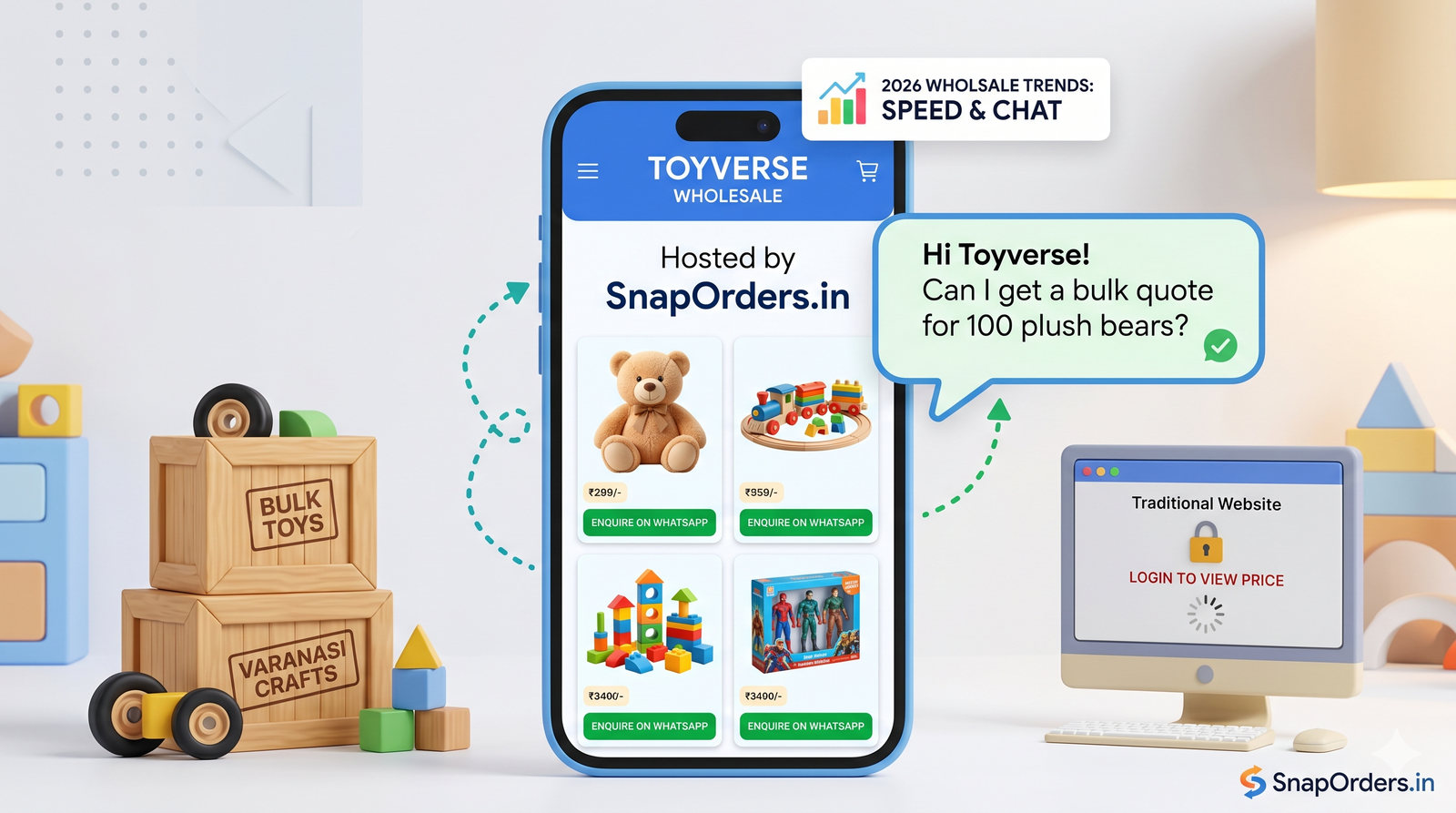 Stop Losing Toy Enquiries: The Move from Traditional Websites to WhatsApp Storefronts