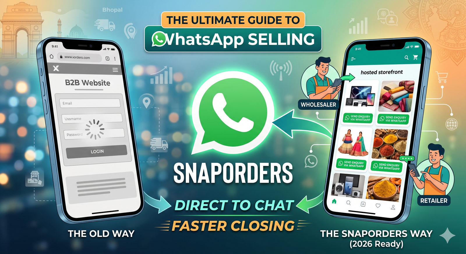 Bhopal B2B Secrets: How WhatsApp-First Storefronts are Scaling Wholesale Orders