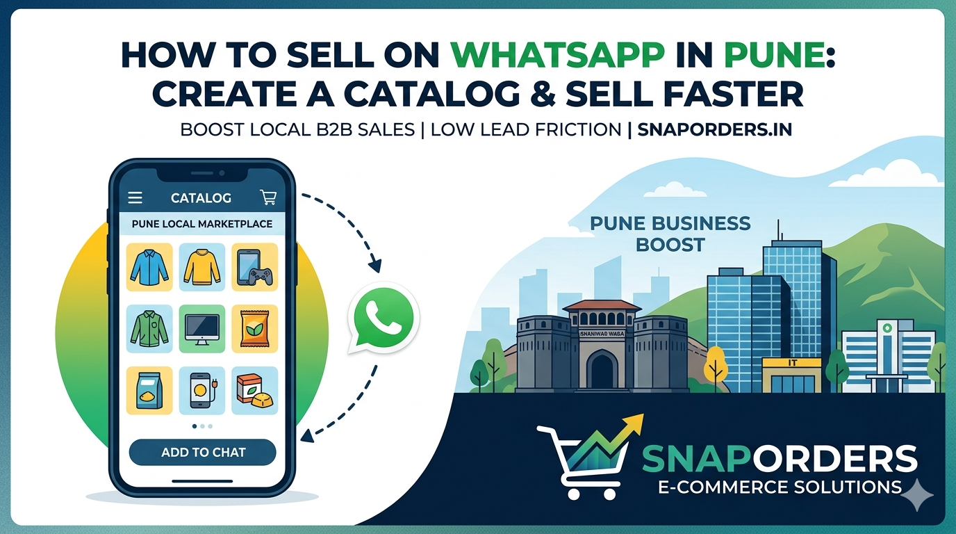 How to Sell on WhatsApp in Pune: Faster Sales with Hosted Storefronts