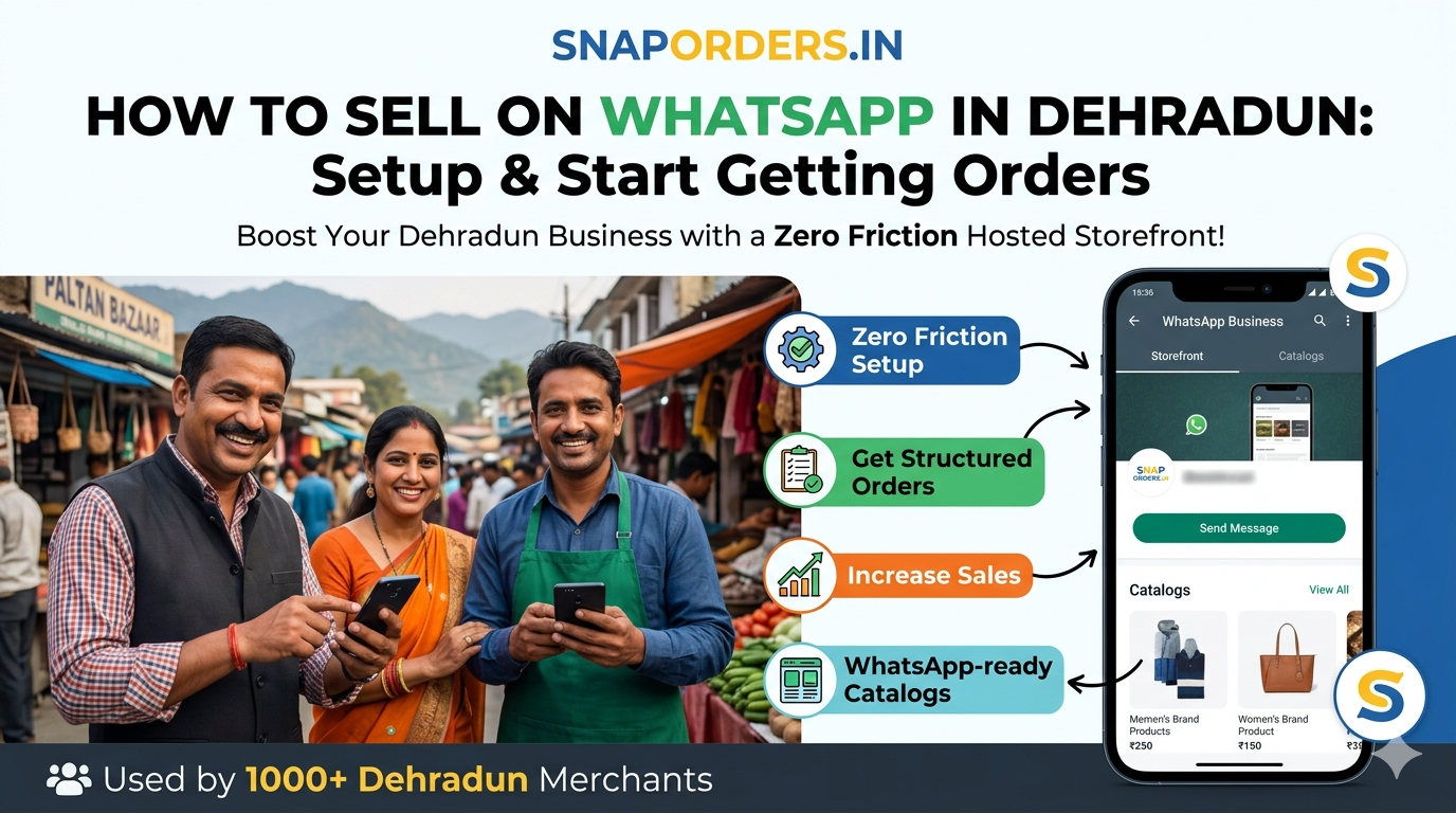 Setup Your WhatsApp Storefront in Dehradun: From Catalog to First Order
