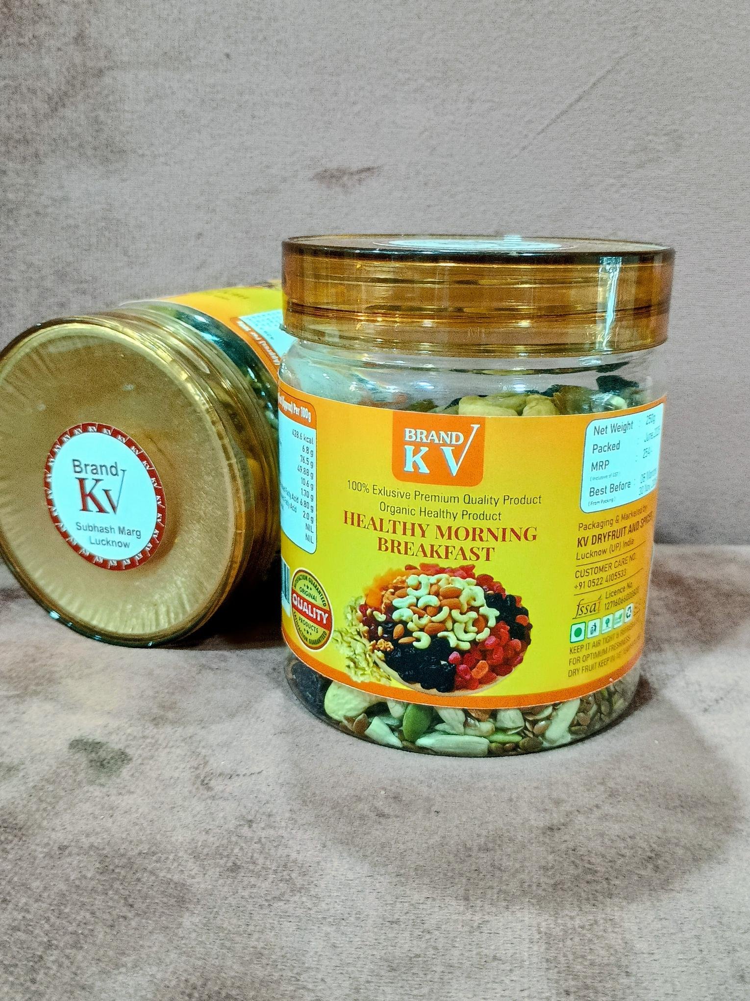 HEALTHY MORNING BREAKFAST 250GM JAR