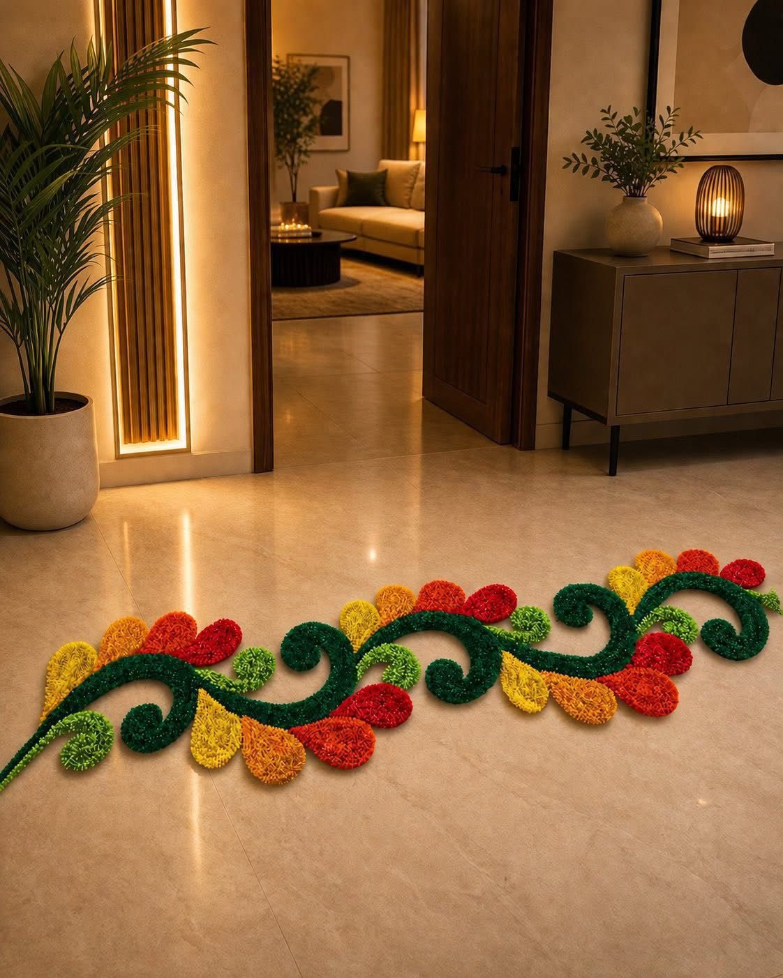 Floor Runner Rangoli