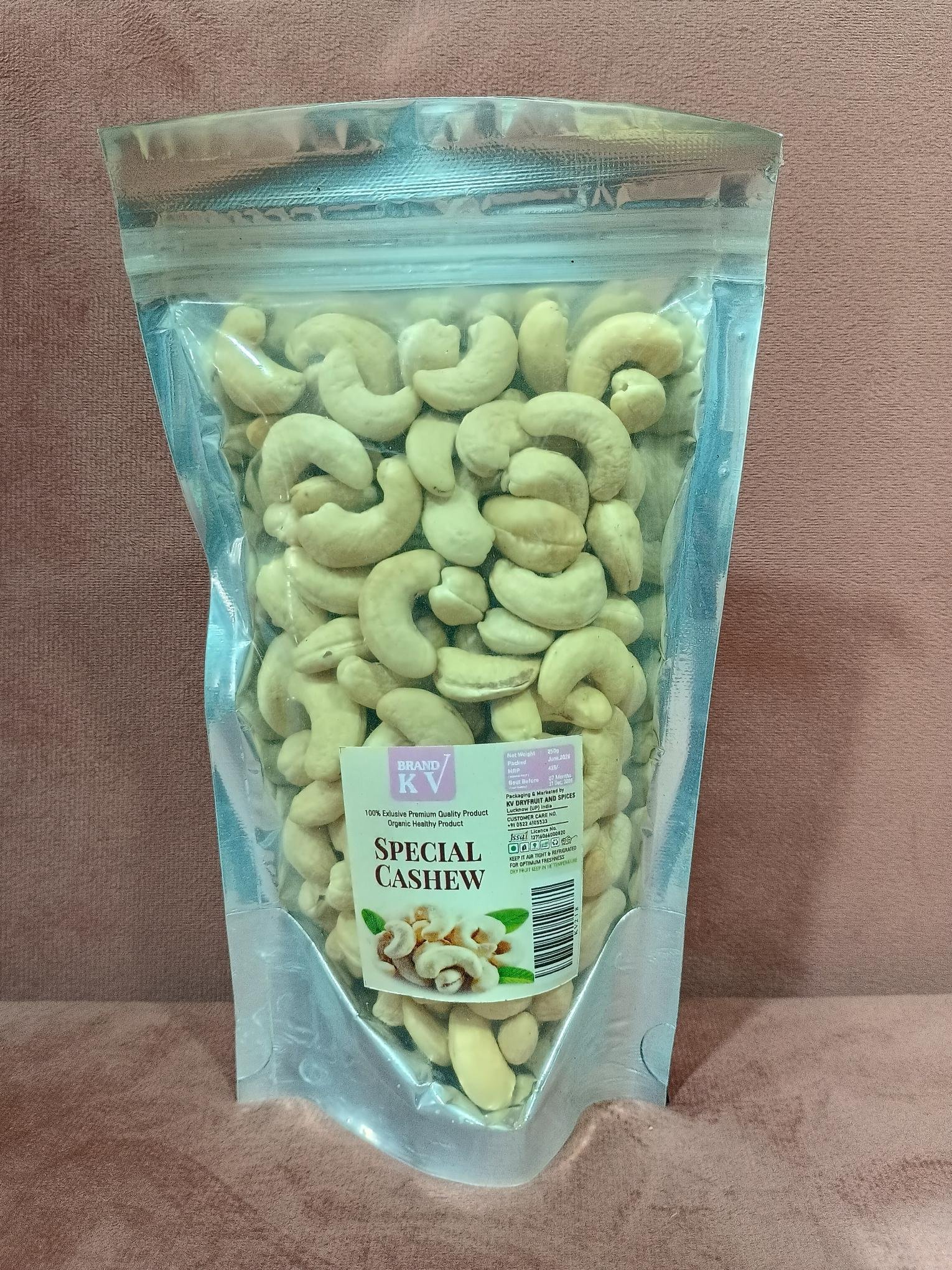 SPECIAL CASHEW (250 GM PKT)