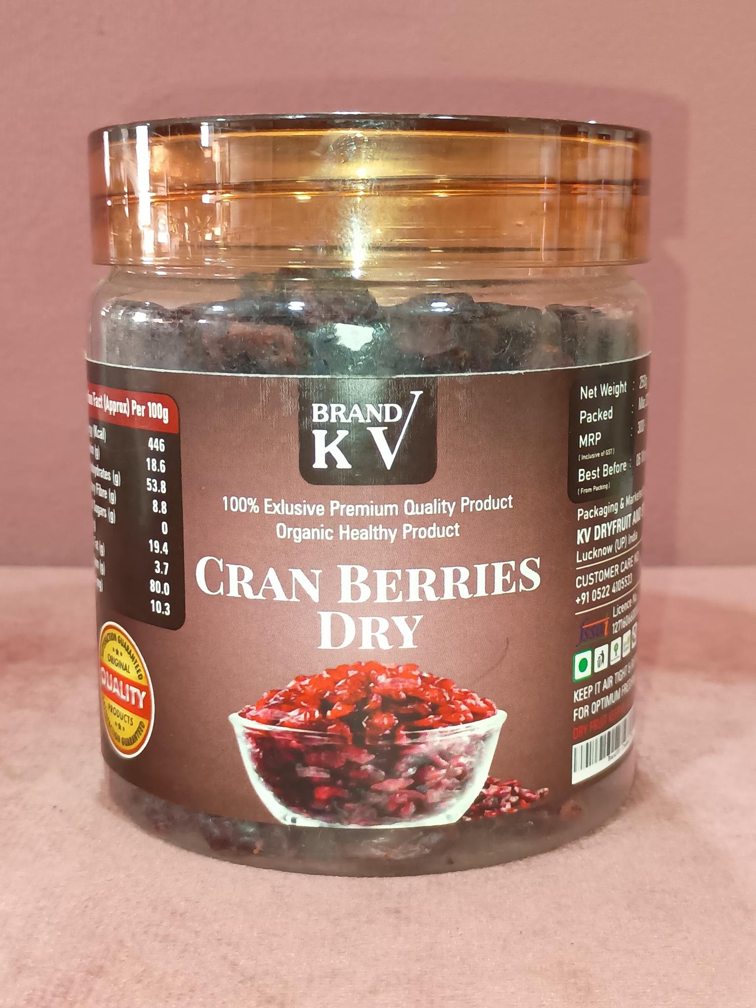 CRAIN BERRY 250GM JAR